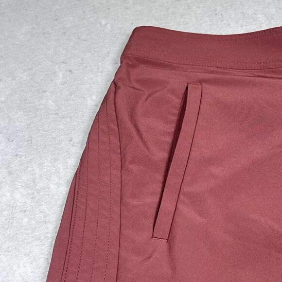Athleta Pants Womens Size 8P Cognac Brown Uptown Ankle Pant Pockets S/530632-01 - Picture 4 of 14